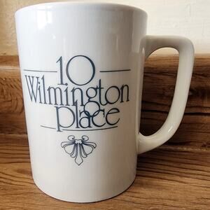Vintage Mug Cup 10 Wilmington Place Advertising Mug See Pictures & Desc.